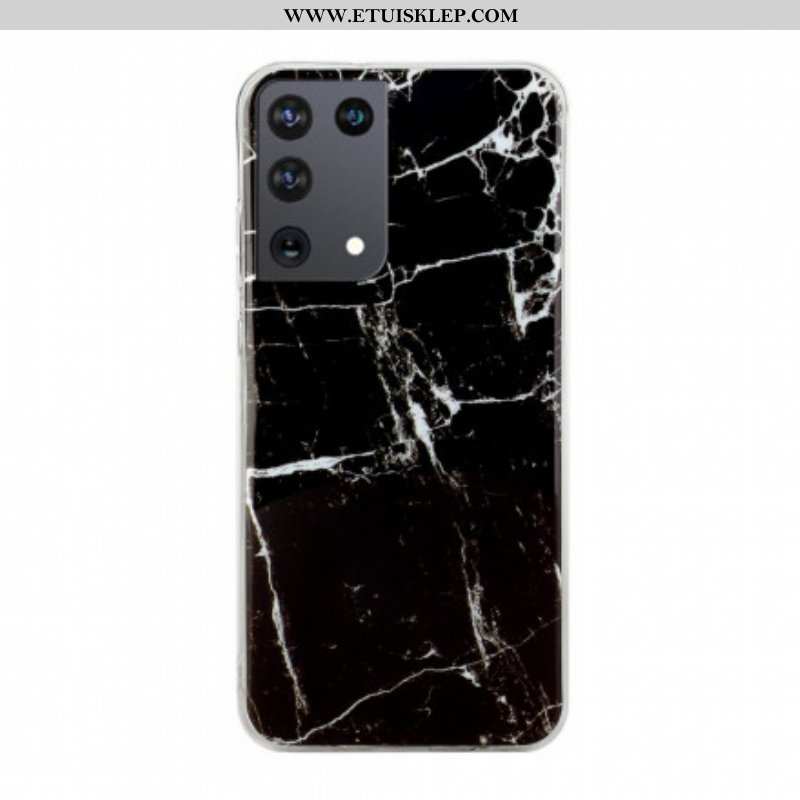 Etui do Samsung Galaxy S21 Ultra 5G Klasyczny Marmur